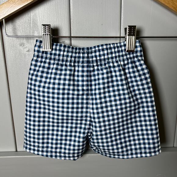 RuggedButts Blue‎ Gingham Swim Bottom UPF 50 Size 6-12 Months NEW - Picture 5 of 6